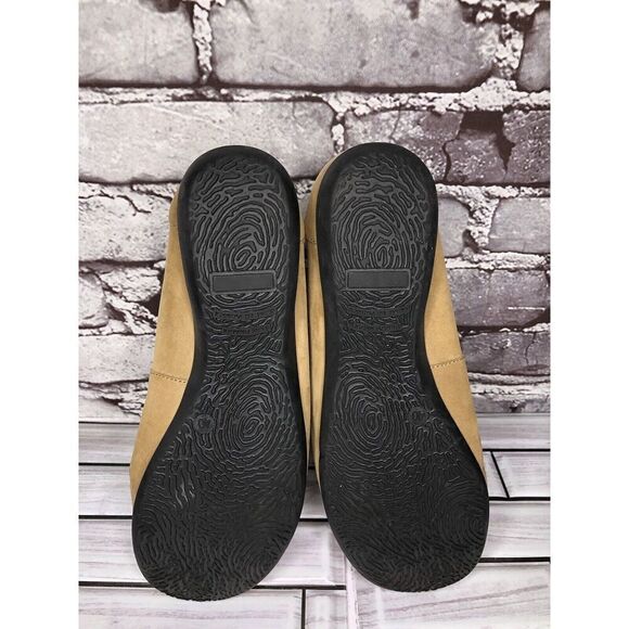 Aquitaine Brown Leather Perforated Ballet Flats Round Toe Shoes Women Sz 40EU/9M - Picture 13 of 16